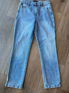 BCBGeneration Women's Light Blue Straight Leg Jeans